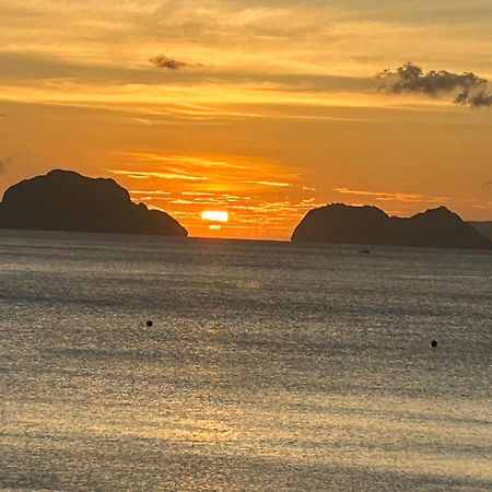 Hut Sunset Island View Hotel El Nido Bagian luar foto