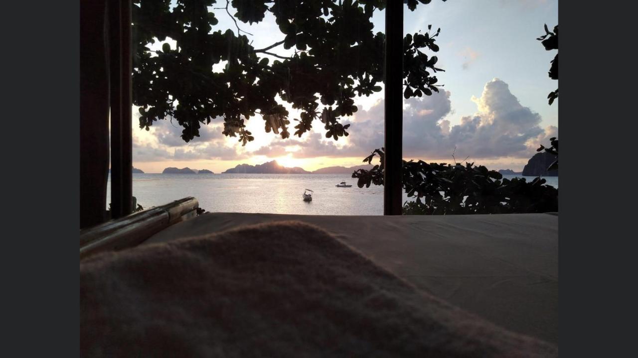Hut Sunset Island View Hotel El Nido Bagian luar foto