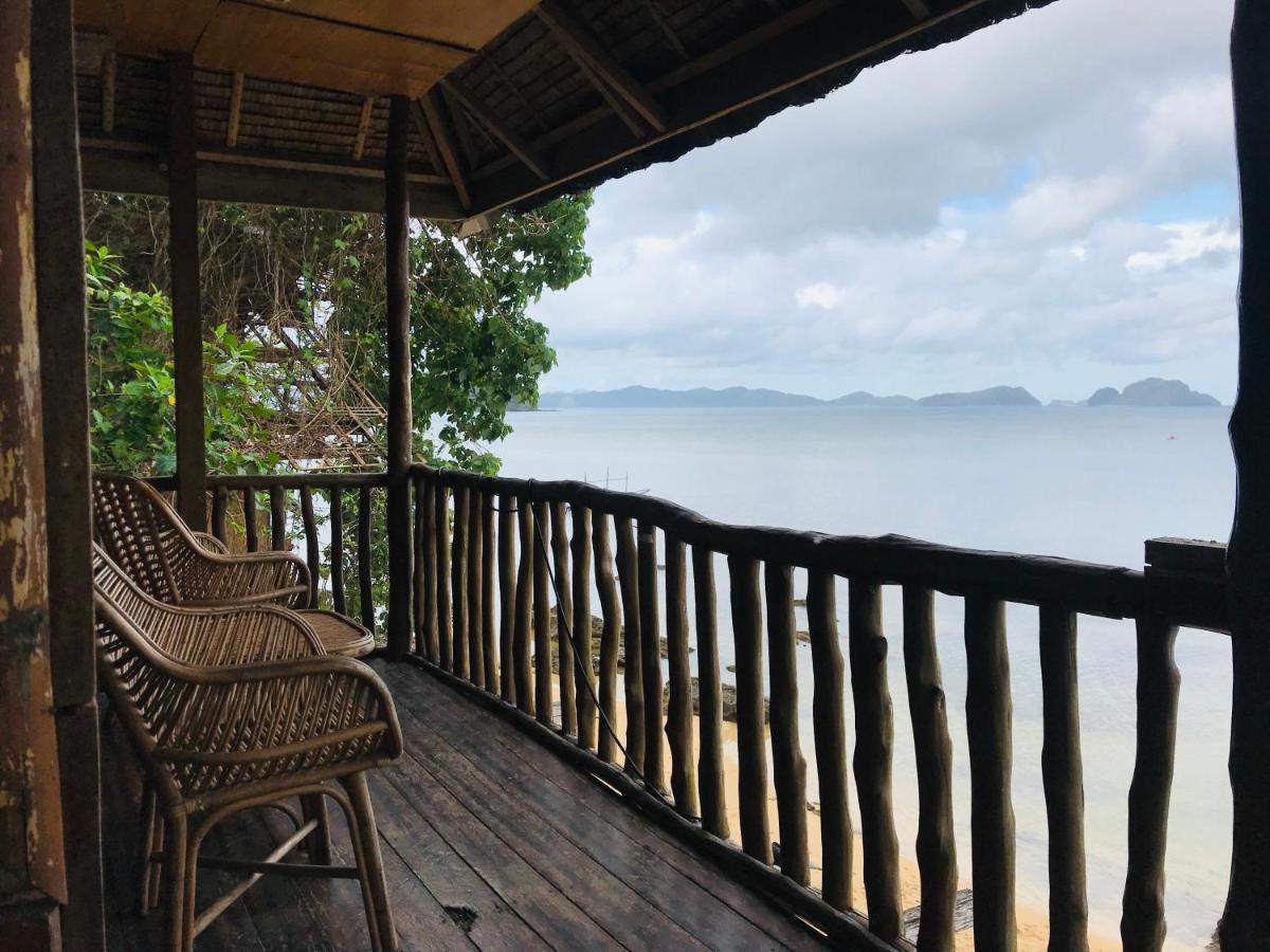 Hut Sunset Island View Hotel El Nido Bagian luar foto