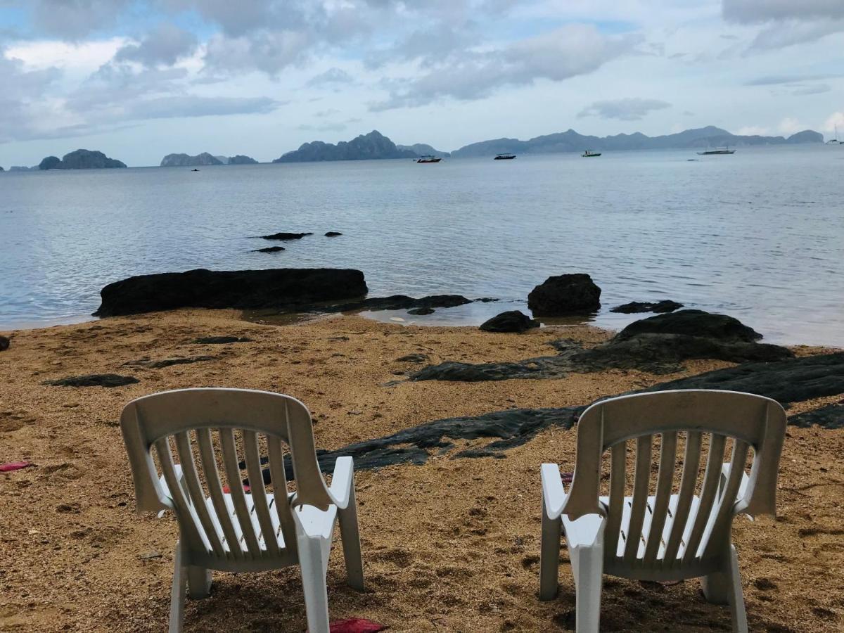 Hut Sunset Island View Hotel El Nido Bagian luar foto