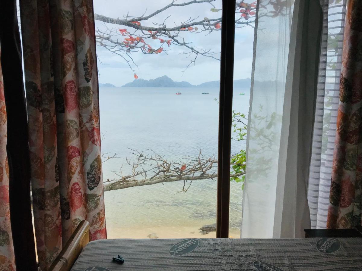Hut Sunset Island View Hotel El Nido Bagian luar foto