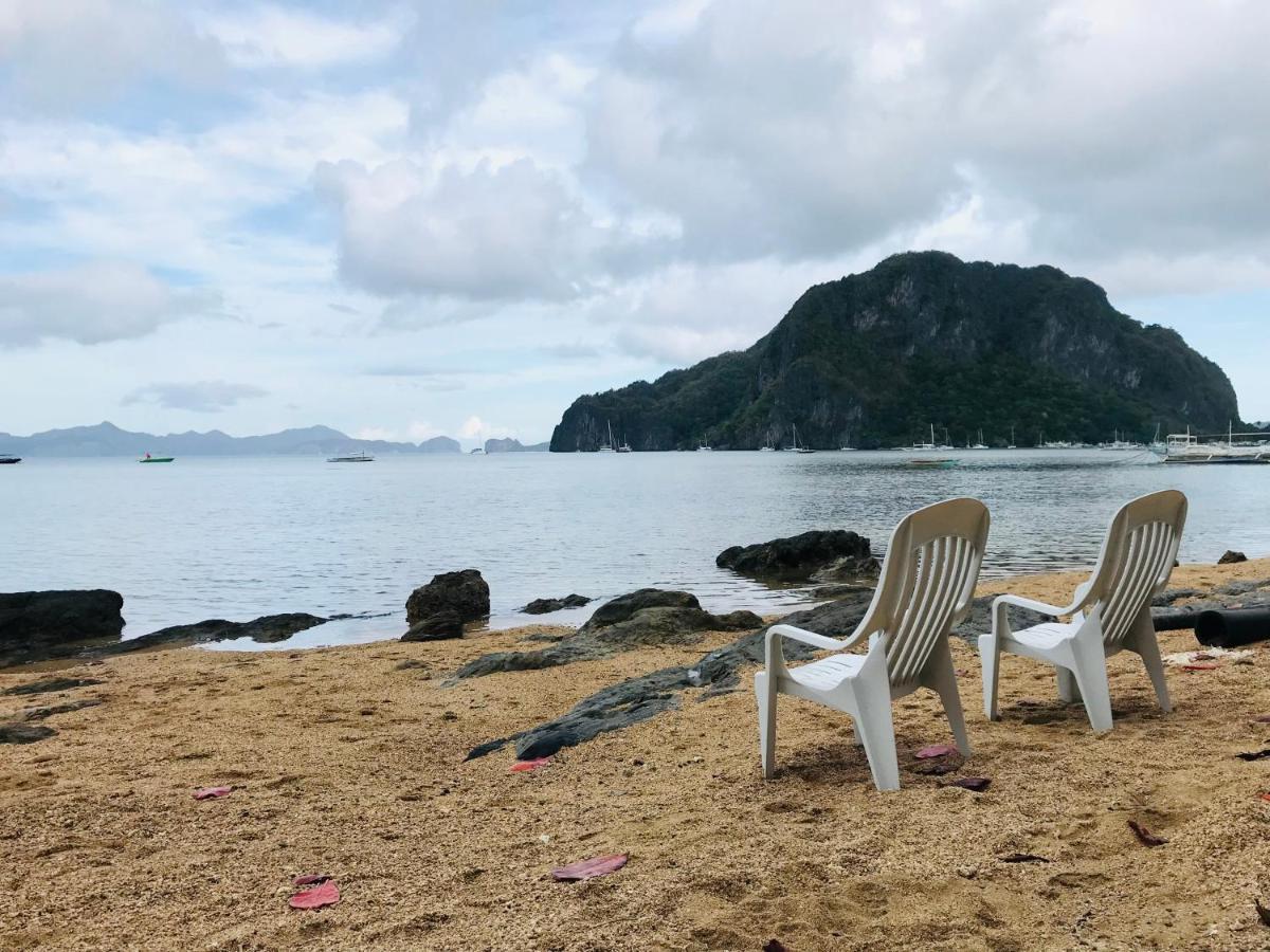 Hut Sunset Island View Hotel El Nido Bagian luar foto