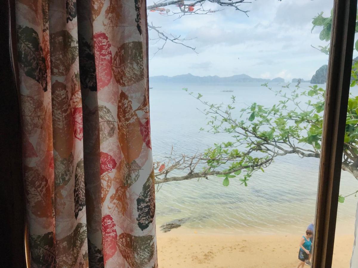 Hut Sunset Island View Hotel El Nido Bagian luar foto