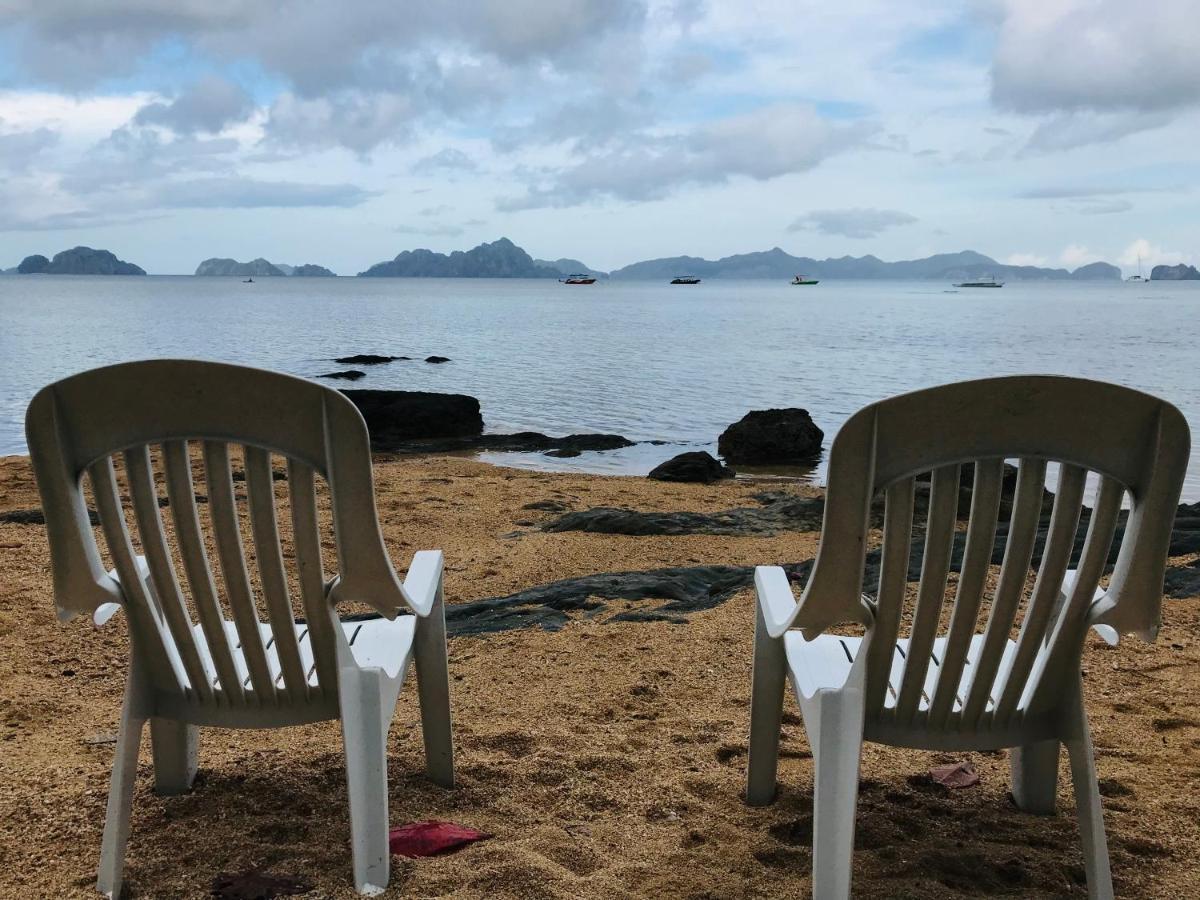 Hut Sunset Island View Hotel El Nido Bagian luar foto