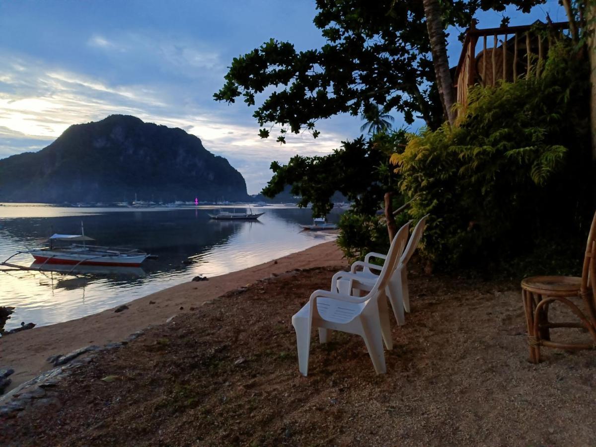 Hut Sunset Island View Hotel El Nido Bagian luar foto