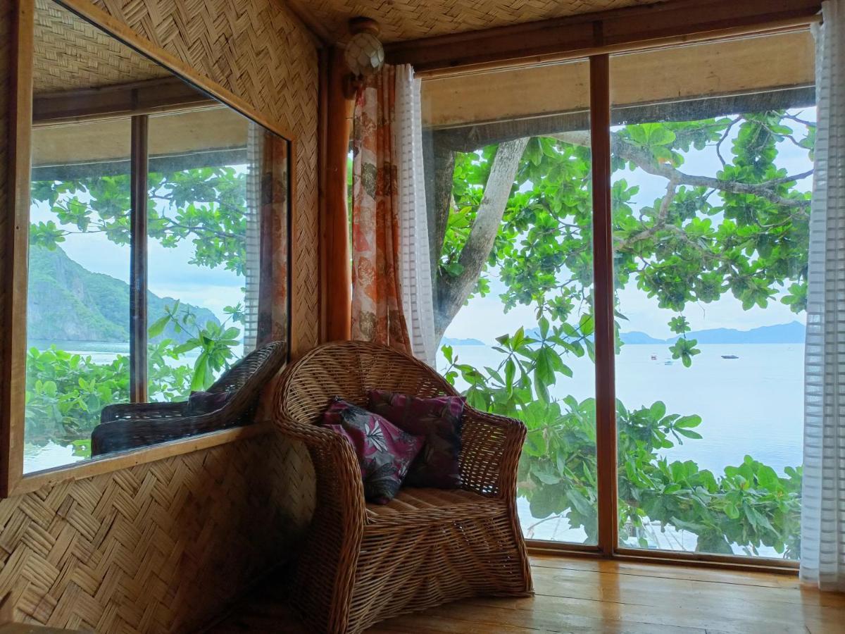 Hut Sunset Island View Hotel El Nido Bagian luar foto