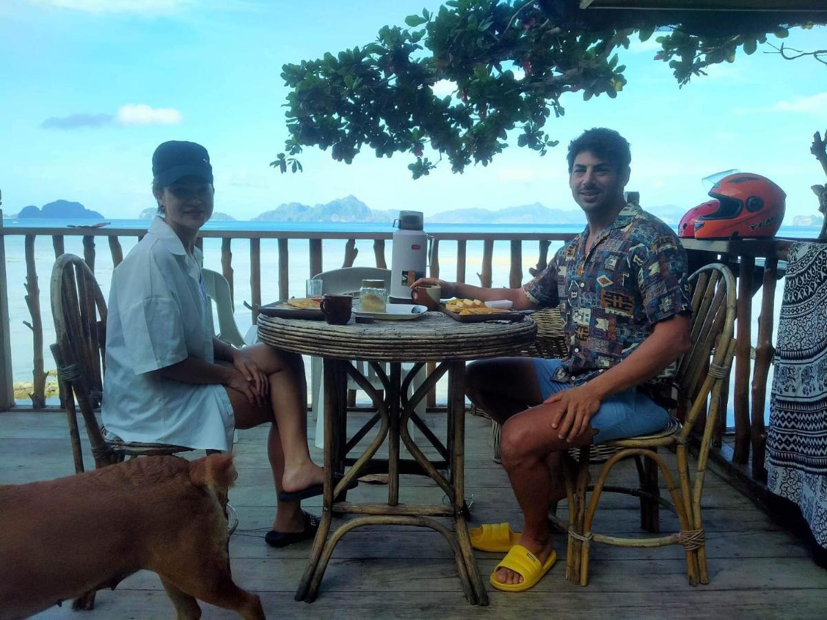 Hut Sunset Island View Hotel El Nido Bagian luar foto