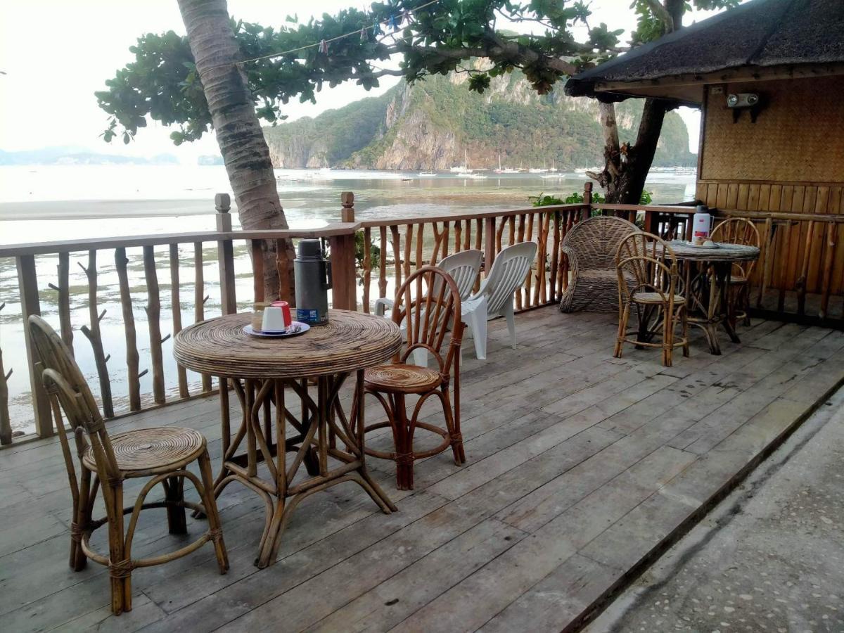 Hut Sunset Island View Hotel El Nido Bagian luar foto